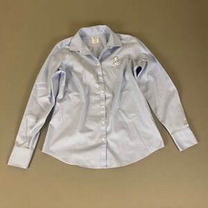 Brooks Brothers Wrinkle Free Button Down Shirt‎ Men's Small Baseball Bear Logo *